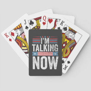 Baraja De Cartas Estoy hablando ahora del debate de Trump Kamala
