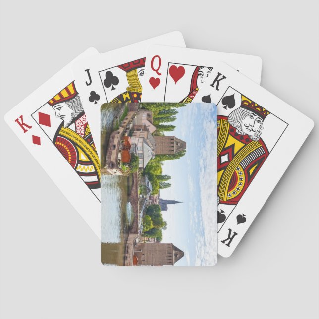 Baraja De Cartas Estrasburgo Francia (Reverso)