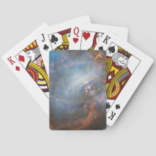 Baraja De Cartas Estrella Central Del Neutrón En La Nebulosa Del Ca