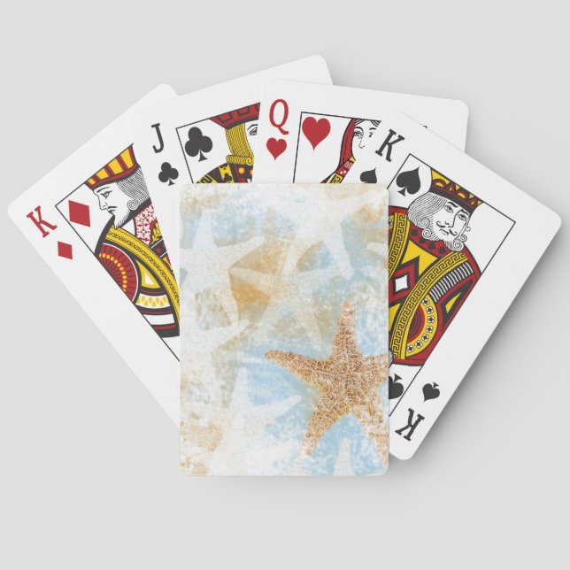 Baraja De Cartas Estrella de mar Starfish (Reverso)