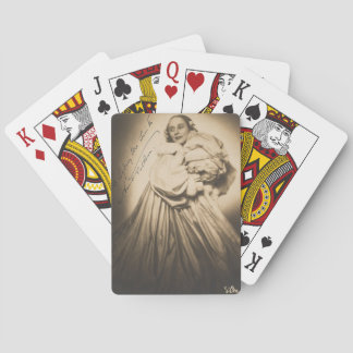 Baraja De Cartas Estrella de ópera firmada