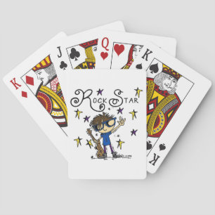 Baraja De Cartas Estrella del rock triguena