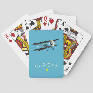 Baraja De Cartas Estrella dorada de Europa