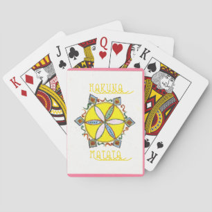 Baraja De Cartas Estrella en formación Hakuna Matata