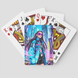 Baraja De Cartas Estrella pop futurista 0002