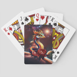 Baraja De Cartas Estrella real serpiente del universo.