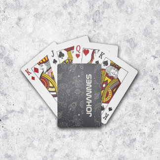 Baraja De Cartas Estrella universal de galaxia de exploración espac