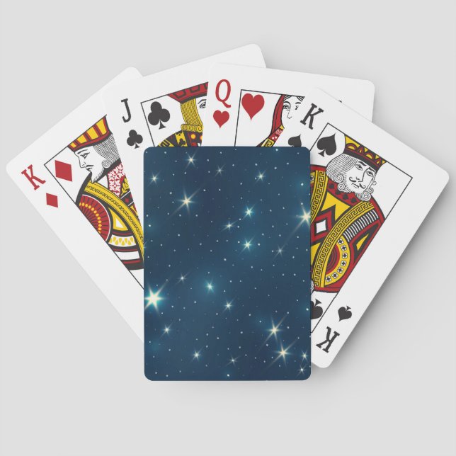 Baraja De Cartas Estrellas brillantes (Reverso)