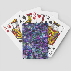 Baraja De Cartas estrellas de arco iris jugando
