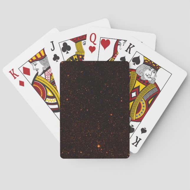 Baraja De Cartas Estrellas de bronce (Reverso)
