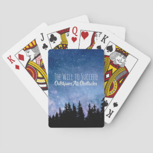 Baraja De Cartas Estrellas de Cita Motivacional Inspiradora Exitosa