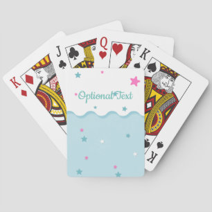 Baraja De Cartas Estrellas sobre el mar