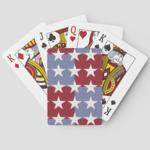 Baraja De Cartas Estrellas y rayas