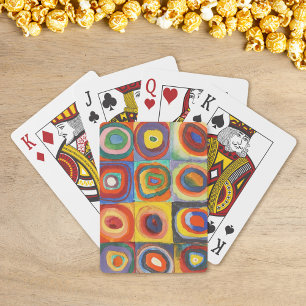 Baraja De Cartas Estudio de color Wassily Kandinsky