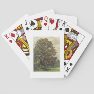 Baraja De Cartas Estudio de un árbol de ceniza, c.1851 (aceite sobr