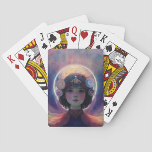 Baraja De Cartas Ethereal Fantasy Celestial Child Dream Guardian