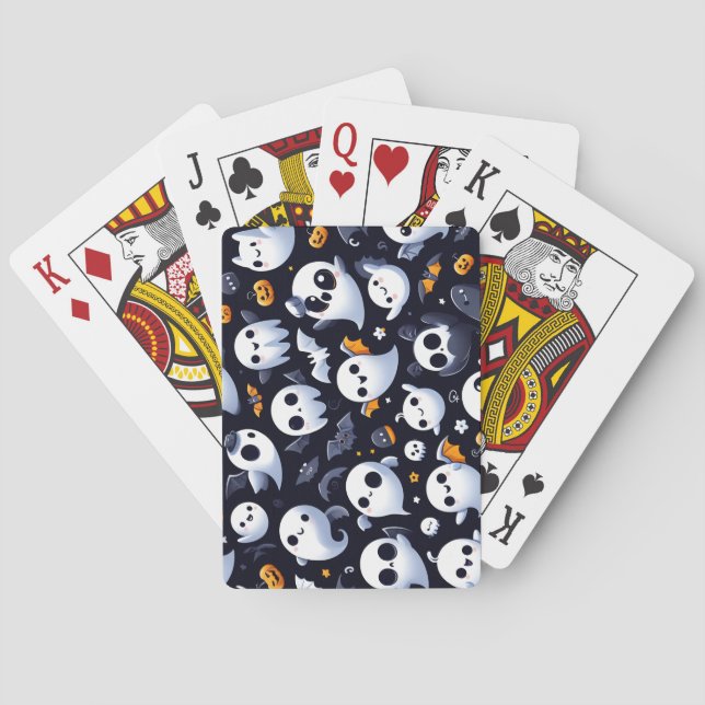 Baraja De Cartas Etiqueta de equipaje (Reverso)