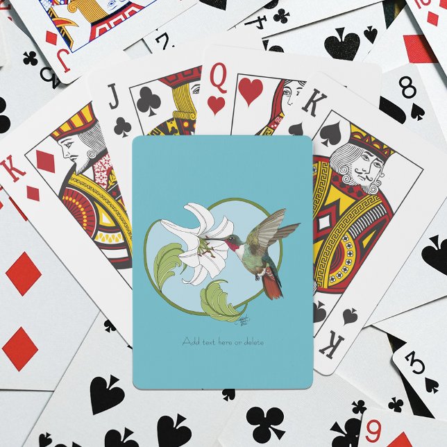 Baraja De Cartas Etiqueta de equipaje (Subido por el creador)