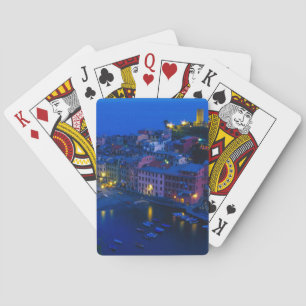 Baraja De Cartas Europa, Italia, Cinque Terre, Vernazza. La colina