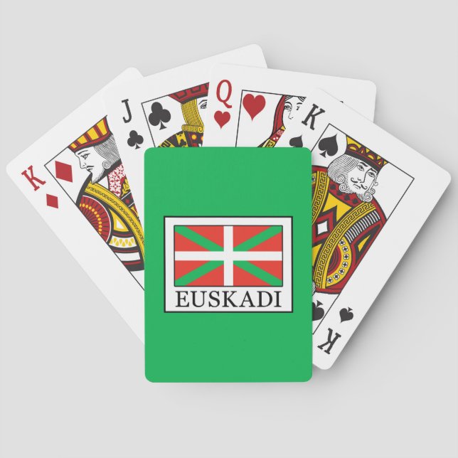 Baraja De Cartas Euskadi (Reverso)