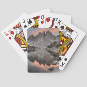 Baraja De Cartas Evening Kearsarge Pinnacles Reflections