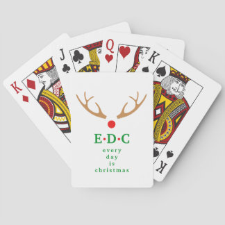 Baraja De Cartas Every Day is Christmas Playing Cards
