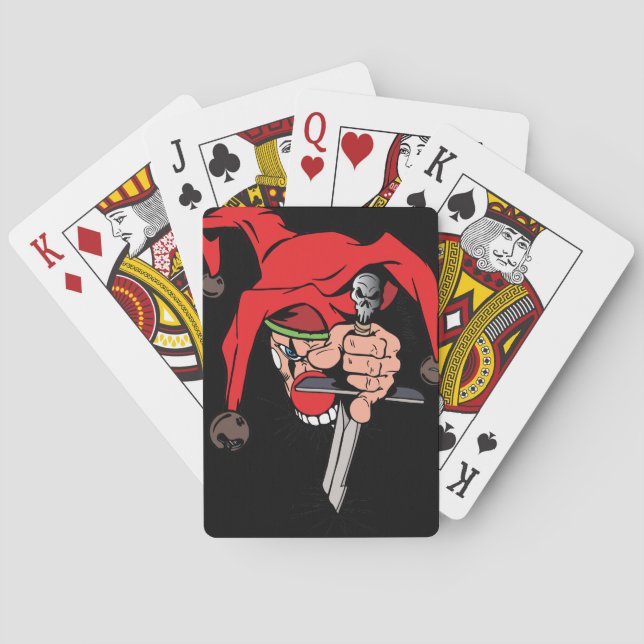 Baraja De Cartas Evil Jester (Reverso)