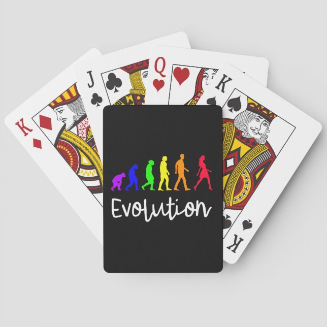 Baraja De Cartas Evolución (Reverso)