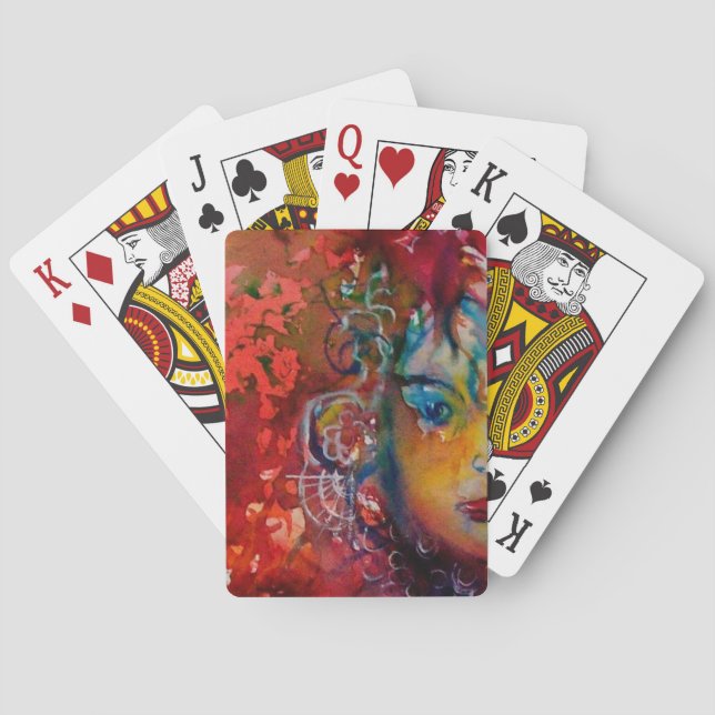 Baraja De Cartas EXCALIBUR / Mágica y misterio (Reverso)