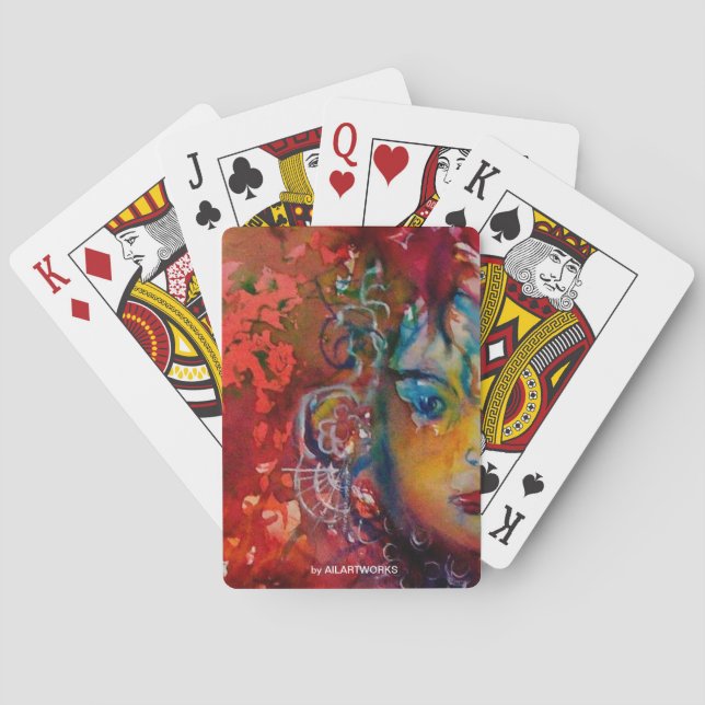 Baraja De Cartas EXCALIBUR / Mágica y misterio (Reverso)