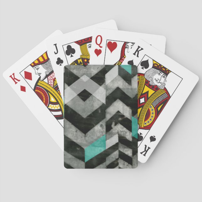Baraja De Cartas Exclusión II de Chevron (Reverso)