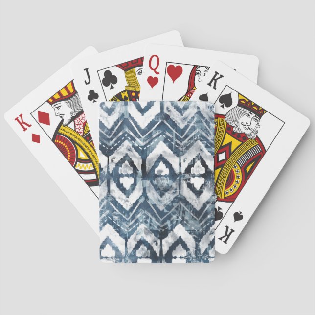 Baraja De Cartas Extracción de índigo - Geométrica (Reverso)