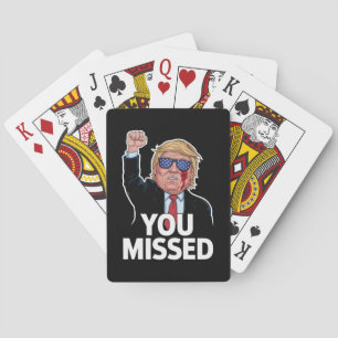 Baraja De Cartas Extrañaste a Donald Trump