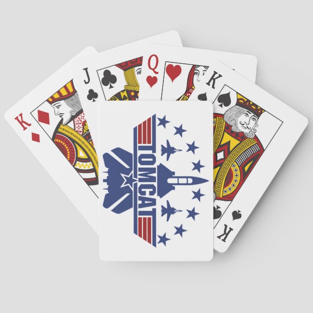 BARAJA DE CARTAS F-14 TOMCAT (Reverso)