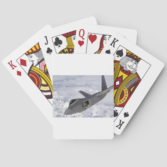 Baraja De Cartas F-22 Rapaz-Elmendorf AFB (Reverso)