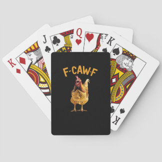 Baraja De Cartas F-Caw-F-Chicken Classic Creative Style