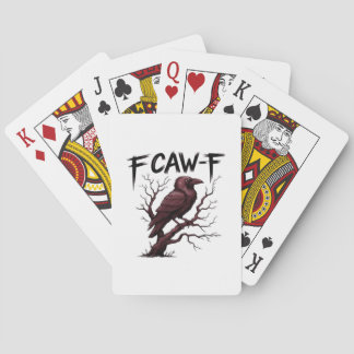 Baraja De Cartas F-Caw-F Clásico Cuervo