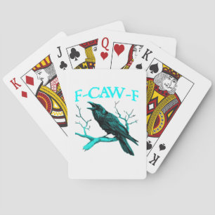 Baraja De Cartas F-Caw-F Clásico Divertido Moderno