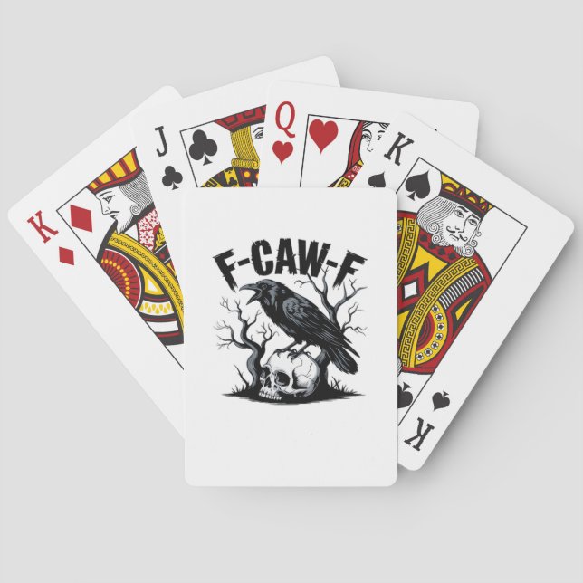 Baraja De Cartas F Caw F Essential Minimal Clean Design (Reverso)