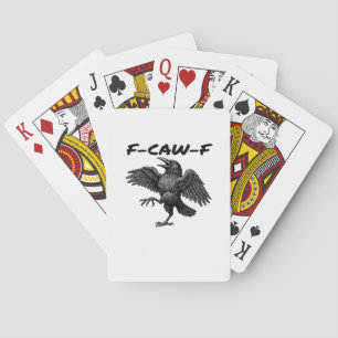 Baraja De Cartas F Caw F Gráfico Vintage Esencial