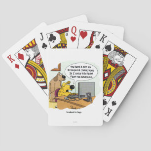 Baraja De Cartas Facebook para los perros