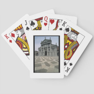 Baraja De Cartas Fachada de la iglesia, construida 1564-80, fachada