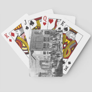 Baraja De Cartas Fachada del Hotel Drouot, París, c.1852 (engravi