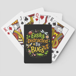 Baraja De Cartas Fácilmente Distraído por Insectos