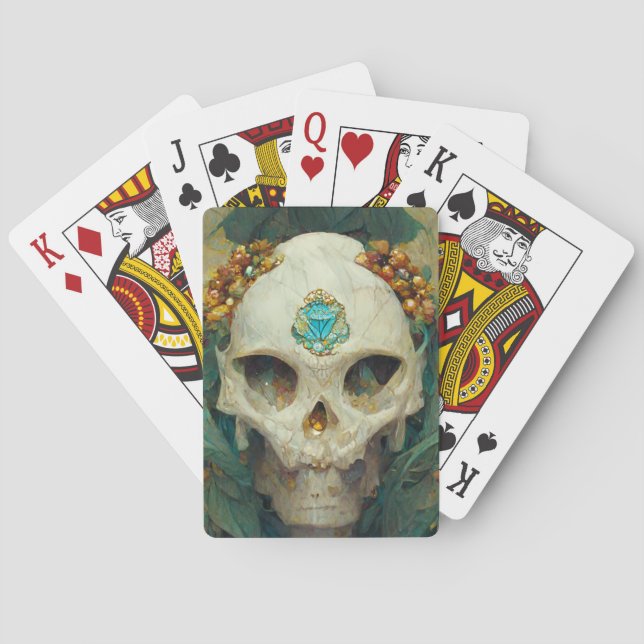 Baraja De Cartas Fae Skull Fantasy (Reverso)