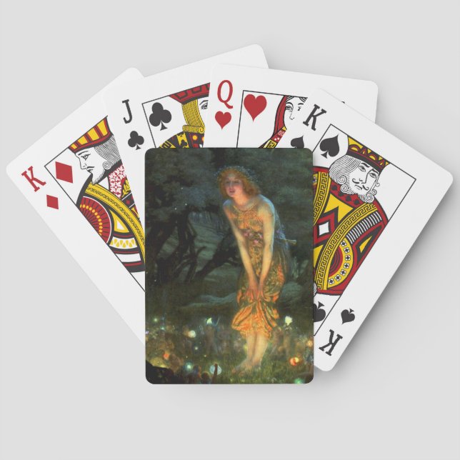 Baraja De Cartas Fairy Circle Fairies Jueves Medianoche (Reverso)