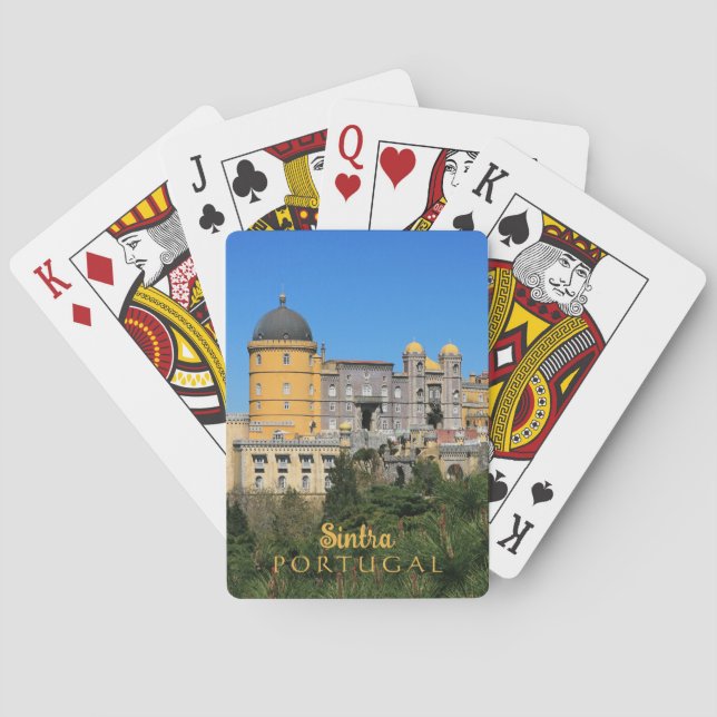 Baraja De Cartas Fairytale Sintra Palace foto en Portugal (Reverso)