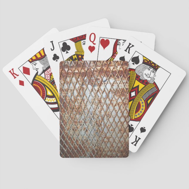 Baraja De Cartas Falln Rusty Grate (Reverso)