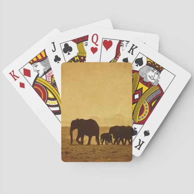 Baraja De Cartas Familia Elephant (Reverso)