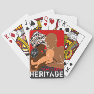 Baraja De Cartas Familia Negra Amor Negro Patrimonio AFRICANO